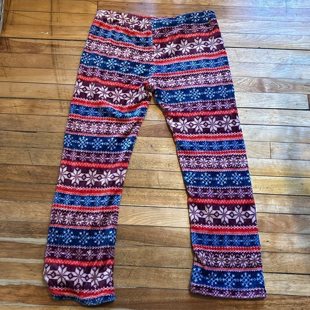 Kathy Ireland Cozy & Colorful Soft Pajama Pants (XL) - Picture 2 of 5